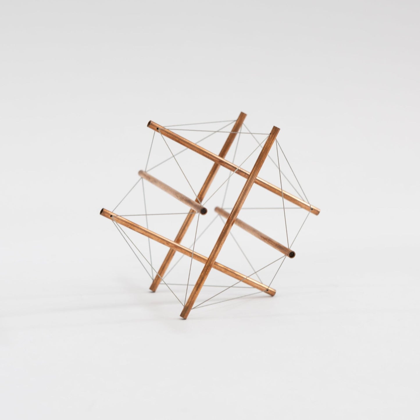Copper Tensegrity Sphere