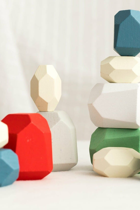 Wooden Stacking Stones