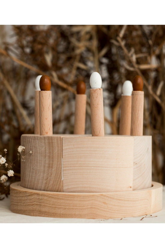 Wooden Birthday / Celebration Cake, Play Food Cake