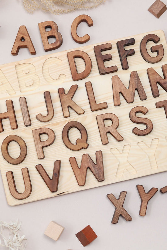 Alphabet Puzzle Board - Upper Case