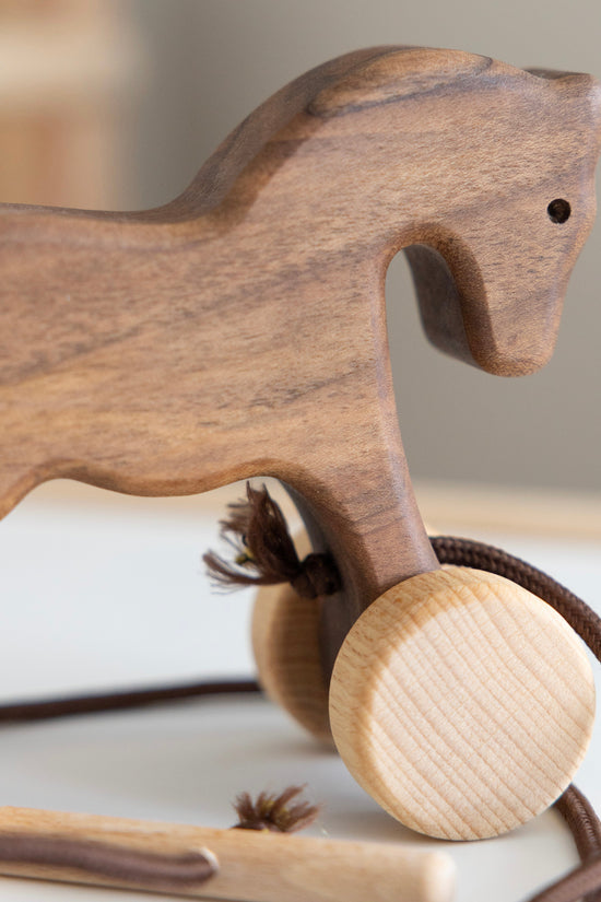 Wooden Pull Along Animal