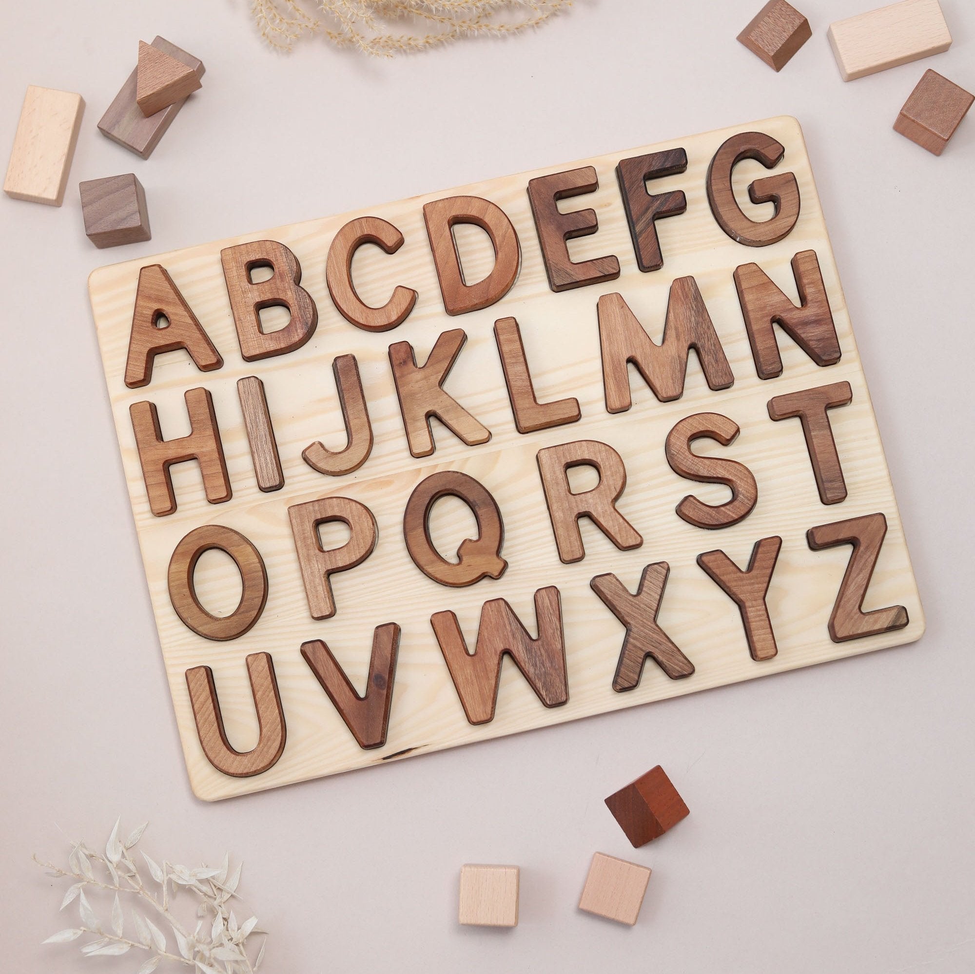 Alphabet Puzzle Board - Lower Case