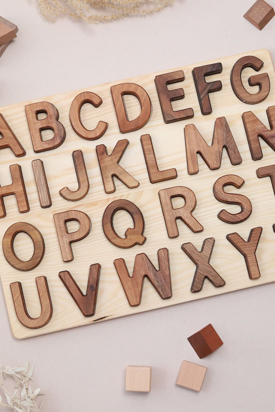 Alphabet Puzzle Board - Upper Case