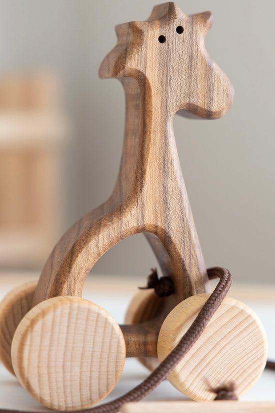 Wooden Pull Along Animal