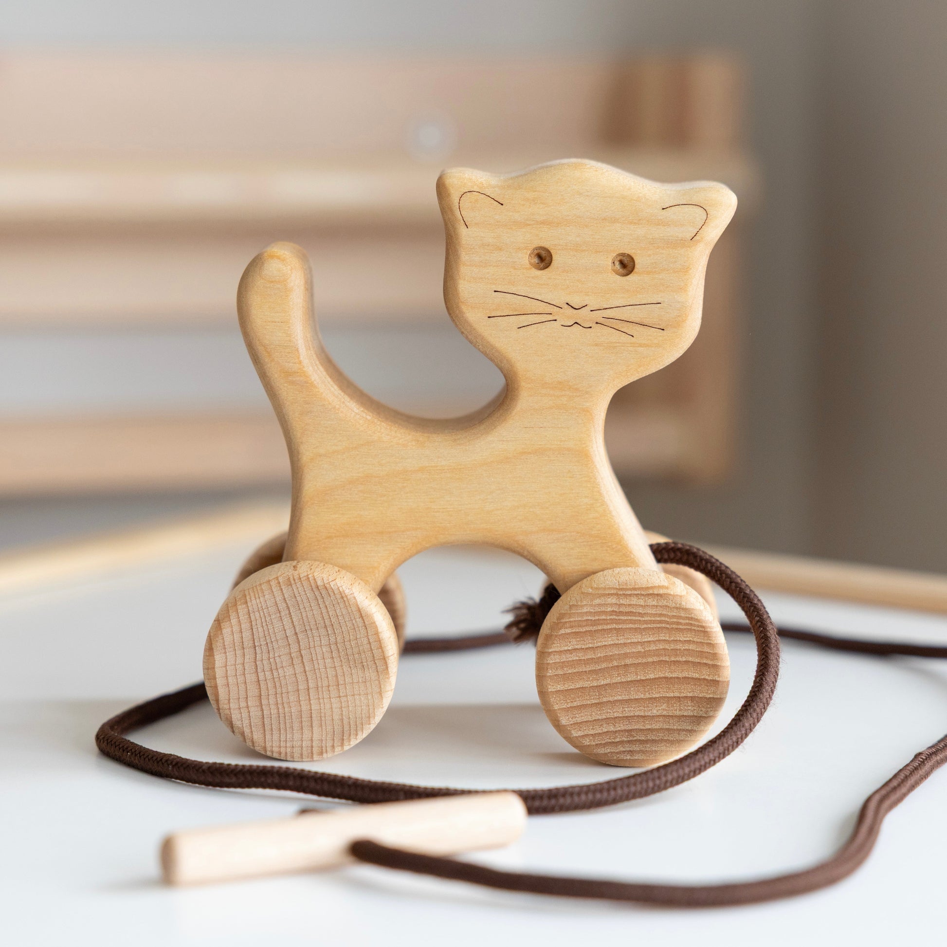 Wooden Pull Along Animal