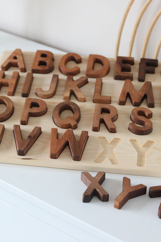Alphabet Puzzle Board - Upper Case