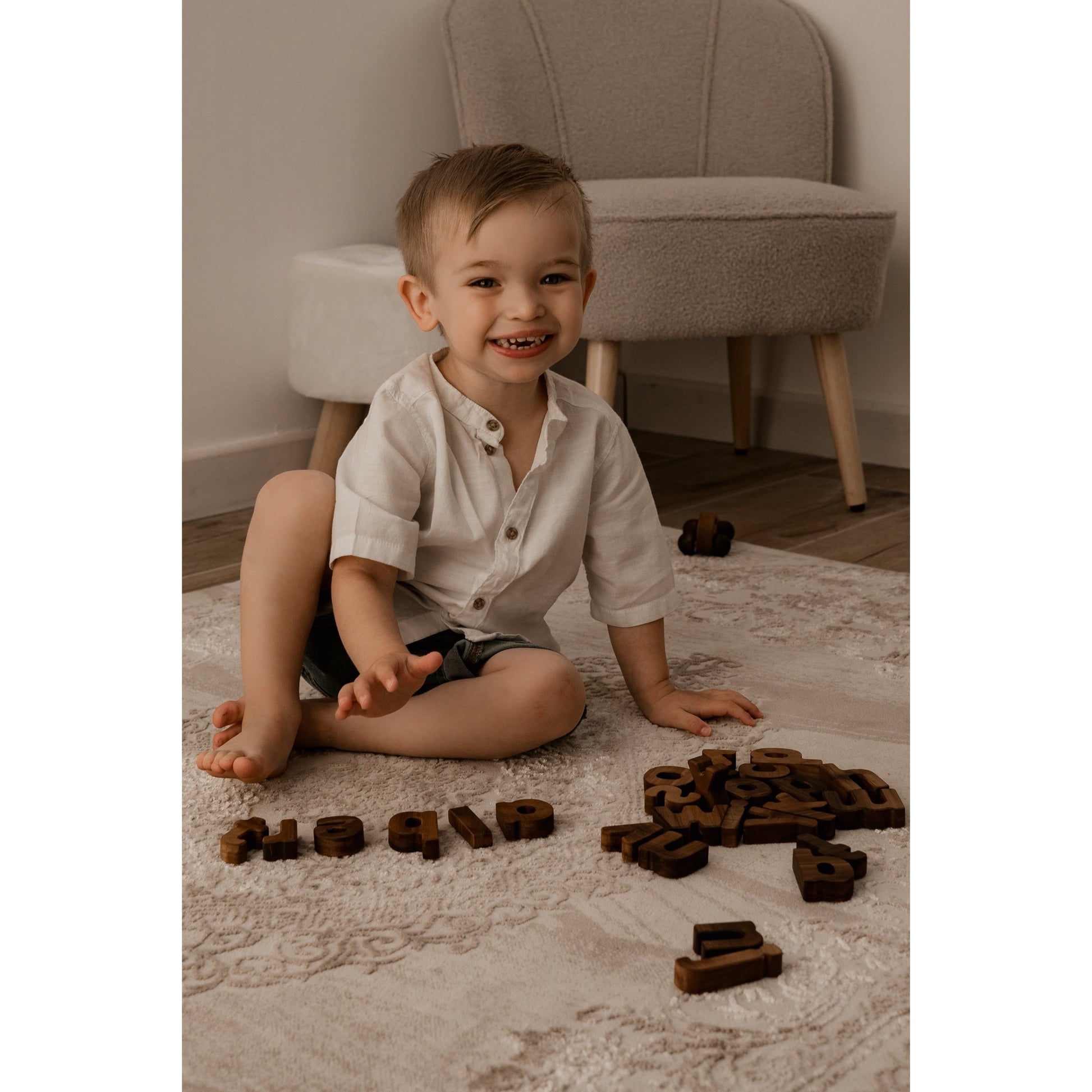 Alphabet Puzzle Board - Upper Case