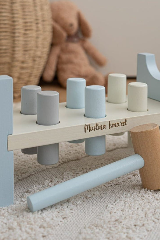 Blue Peg Hammer Bench