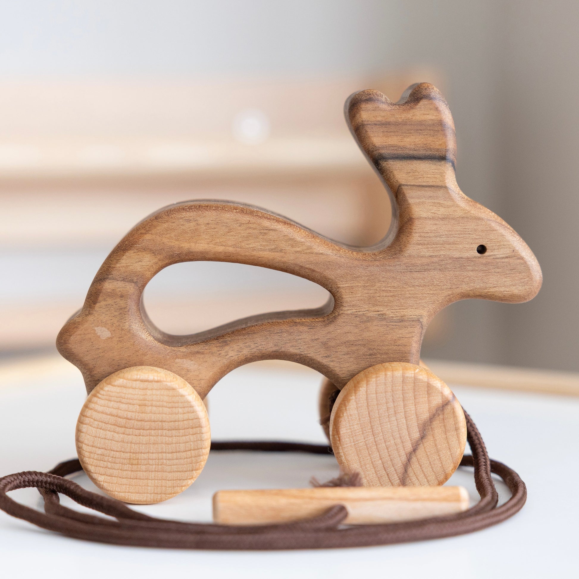 Wooden Pull Along Animal