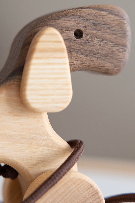 Wooden Pull Along Animal
