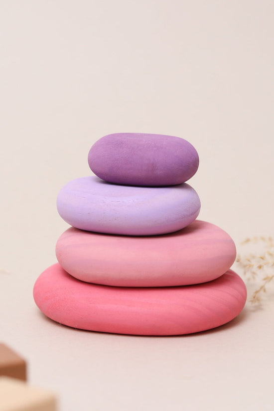 Natural Flat Pebble Stacking Stones