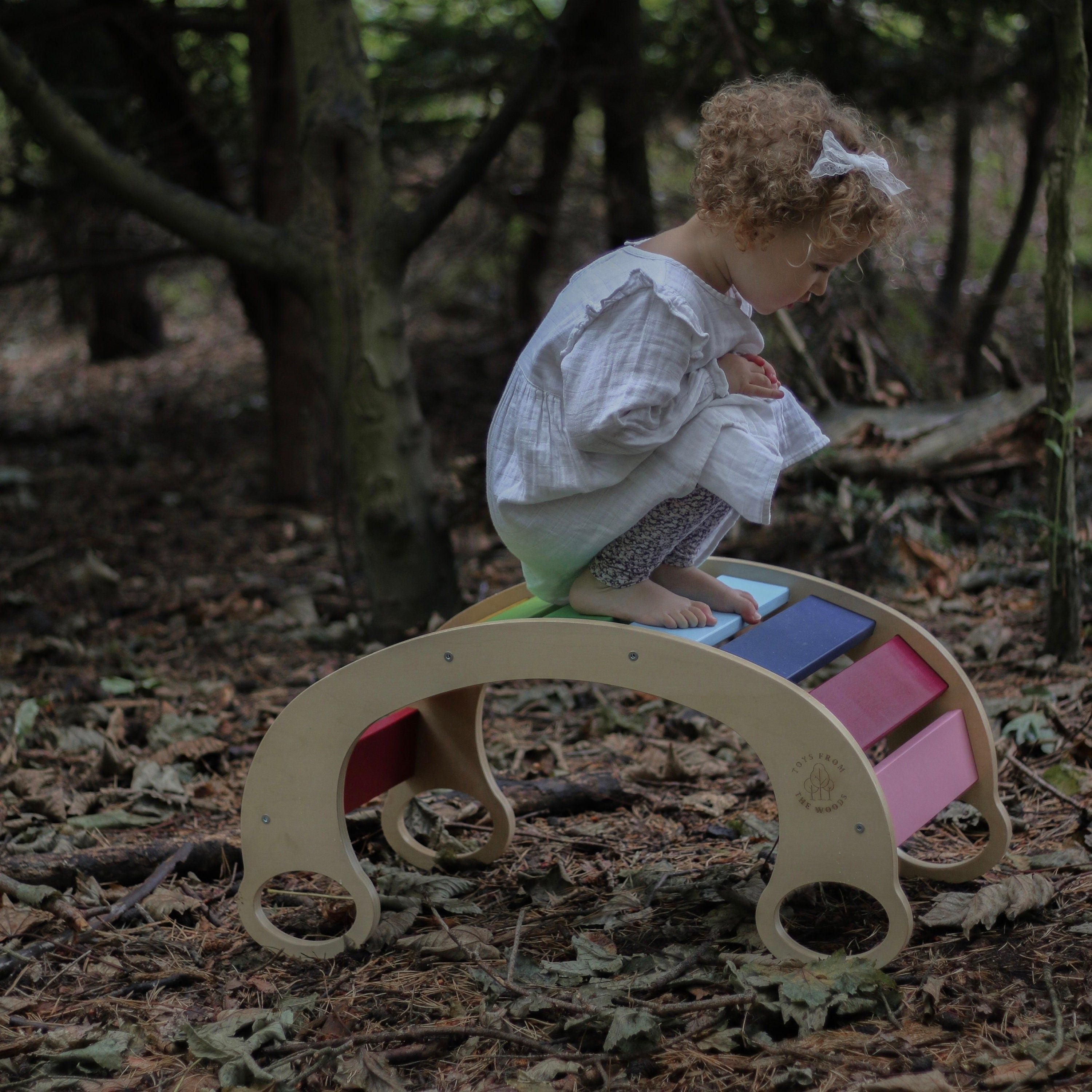 Montessori Toddler Rocker, Climbing Arch