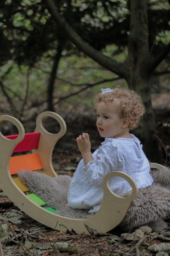 Montessori Toddler Rocker, Climbing Arch