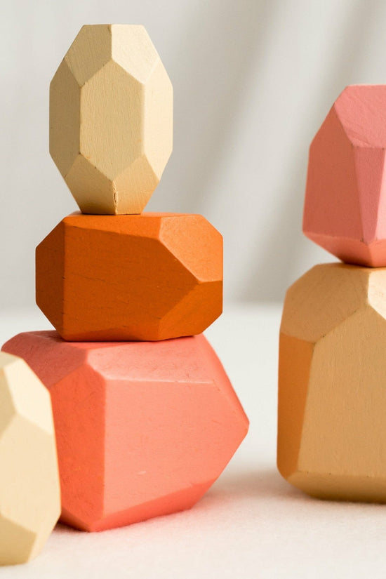 Wooden Stacking Stones