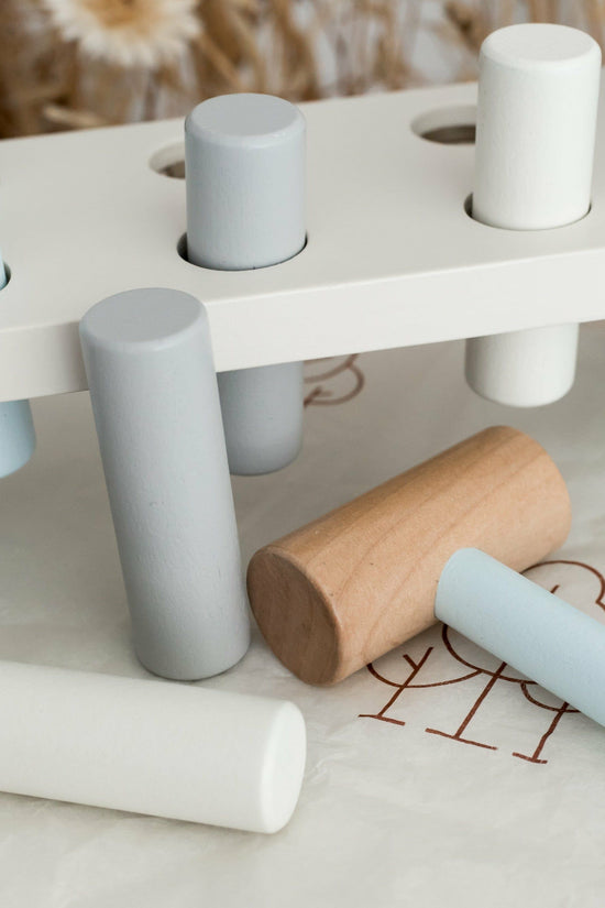Blue Peg Hammer Bench