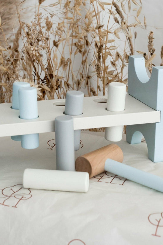 Blue Peg Hammer Bench